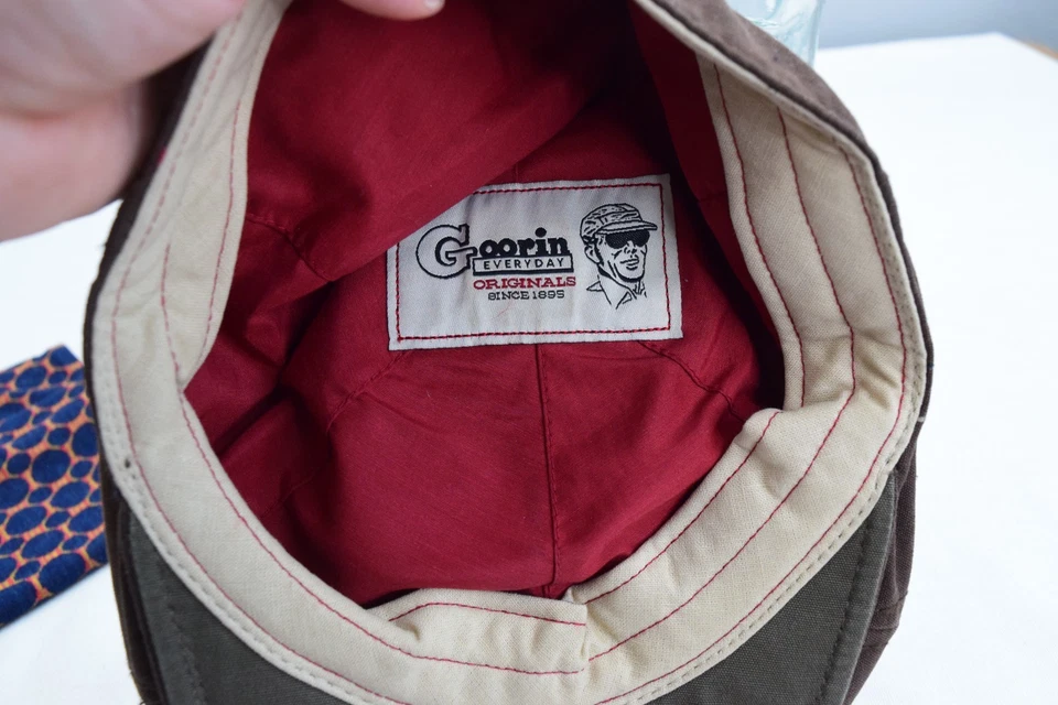 Gorra Goorin Bros Cabbie Para Hombre Pequeña Golf Newsboy Mensajero Gorra Plana Marrón Foto 4 de 4
