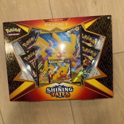 Pokemon TCG Pikachu V Promo Box Collection Shining Fates New