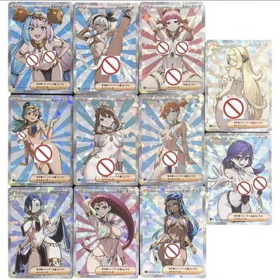 Anime Waifu 11er Set Pokemon Sexy Anime TCG Hentai Hot naruto yugioh one piece