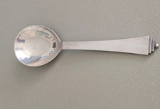 D&auml;nischer Gerorg Jensen 925 Sterling Silber Pyramidenmuster Servierer
