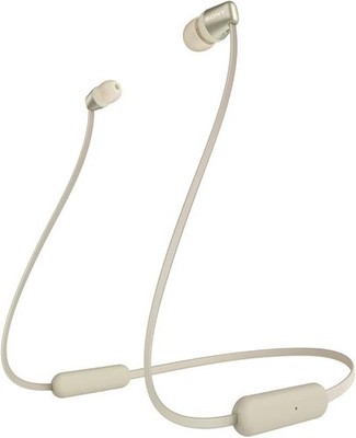 SONY WI-C310 Bluetooth Wireless Stereo In-Ear Headphones Gold NEW from Japan