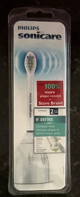 COMPACT Sonicare Elite Advance Essence Toothbrush Heads E-Series HX7012 NEW