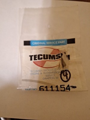 (4) OEM Genuine Tecumseh  Flywheel Keys. Part 611154