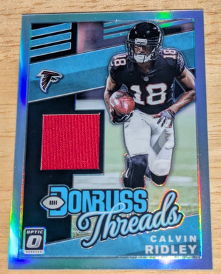 Calvin Ridley Atlanta Falcons 2019 Donruss Optic #DT4 Donruss Threads