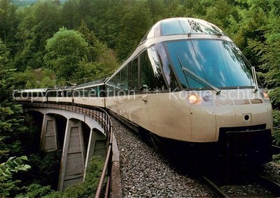 Eisenbahn Railway Chemin de Fer Crystal Panoramic Express MOB Montreux Oberland 