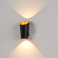 Image of 10W COB LED Exterior Waterproof Wall Lanterns Lamp Outdoor/Indoor Up/Down Light