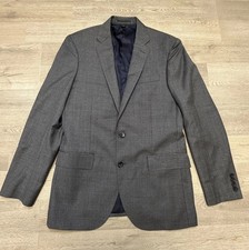 NEW J.Crew Crosby Suit Jacket Men  s 38R Gray Tollegno 1900 Italian Wool Blazer
