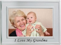 Bilderrahmen 10 X 15 Cm GebüRstetes Metall I Love Grandma Lawrence Frames