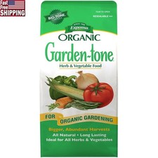 Organic Vegetable Fertilizer 27lbs Bio-tone Slow Release Plant Food Herbs New 1.89 per gallon