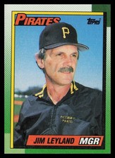 1990 Topps - Team Leaders Jim Leyland #699