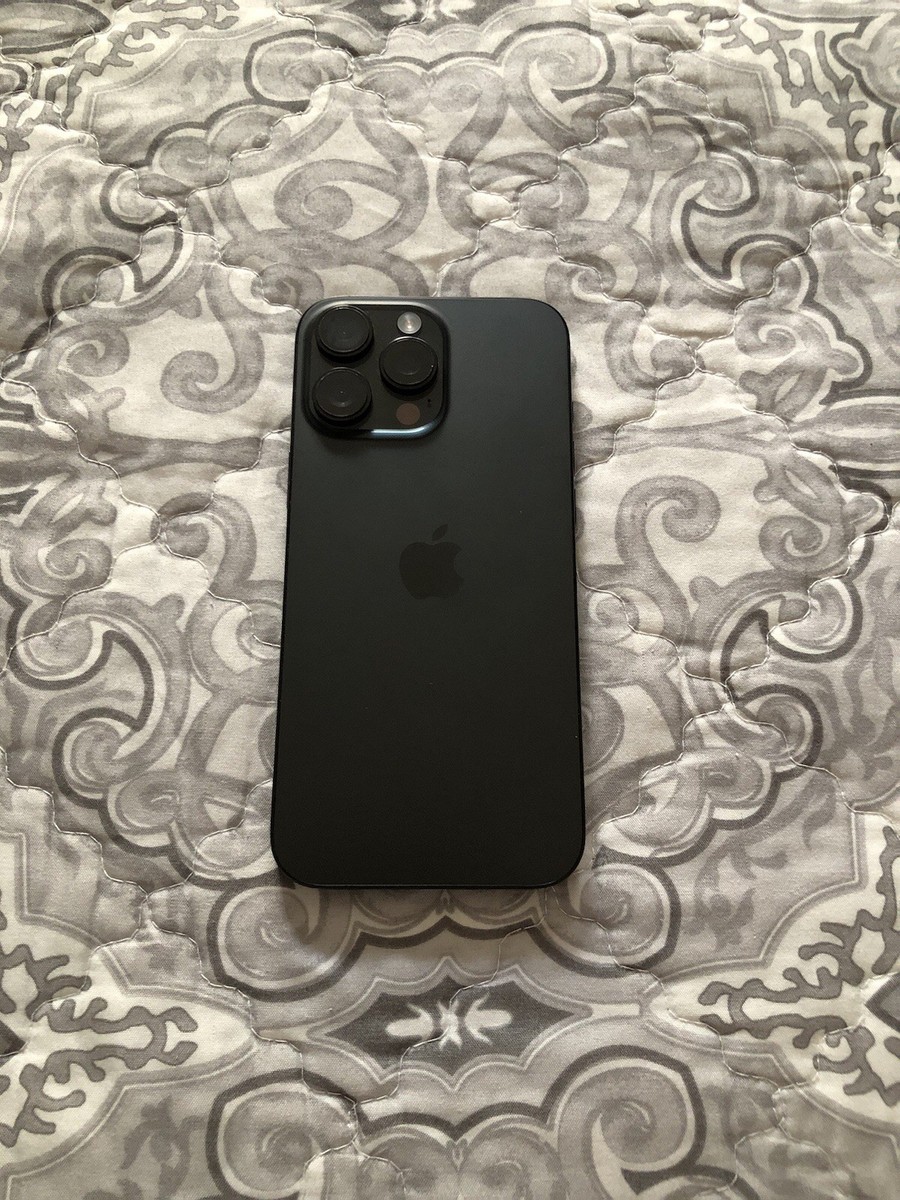 【美品】Apple iPhone 15 Pro Max 256G ブラック iPhone 15 Pro Max 256GB - ブラックチタニウム（SIMフリー