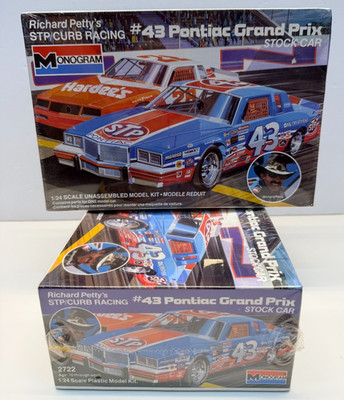 Monogram 1:24 Scale Petty STP Pontiac Grand Prix Stock Car Sealed Model