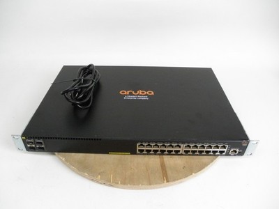 Aruba HP Enterprise 24 Port Gigabit Network Switch PoE 2930F JL261A #1