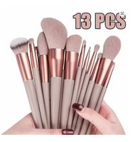13 pcs Professional Make up Brushes Set makeup Foundation Blusher Face Powder UK