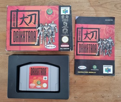 Nintendo N64 John Romero's Daikatana CIB PAL Version