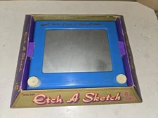 Vintage 50's/60's Ohio Art Etch A Sketch Magic Screen In Box Drawing Toy,No. 505