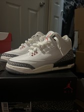 Size 4.5 GS - Jordan 3 Retro Mid White Cement Reimagined