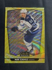 2024-25 O-Pee-Chee Platinum - Mark Scheifele #142 Neon Yellow Surge Jets
