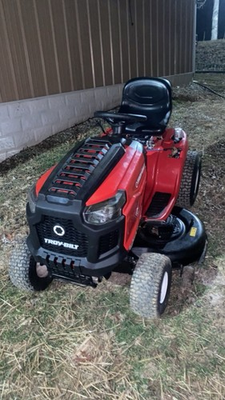 #ad Troy Bilt Bronco 42 in. 19 HP Briggs amp; Stratton Automatic Drive Gas Riding Lawn $500.00