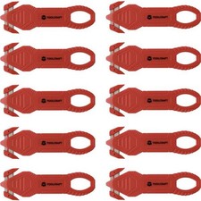 TOOLCRAFT TO-10284090 Cardboard Safety Knife 10 10pcs