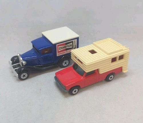 Matchbox Lesney Superfast No38 FORD CAMPER & MODEL A VAN both minty mint "