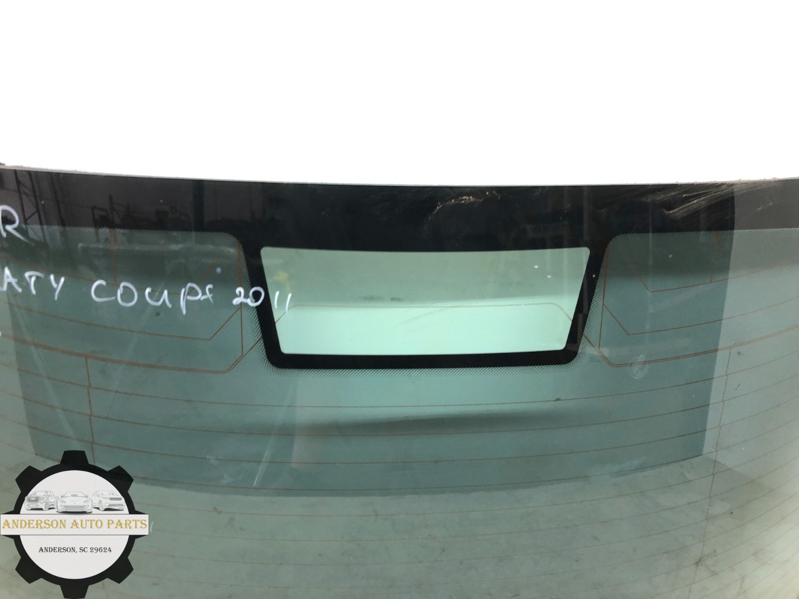 2008-2018 MASERATI GRANTURISMO REAR WINDSHIELD BACK GLASS WINDOW PANEL OEM #NOTE
