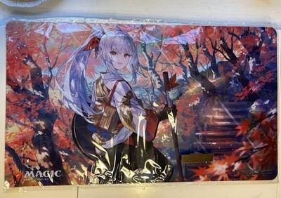 MTG Wandering Emperor Autumn Maple Climb Playmat Japan exclusive