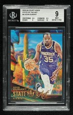 2023-24 Panini Court Kings State of the Art Kevin Durant #4 BGS 9 MINT e3p
