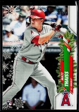 Matt Thaiss 2020 Topps Holiday #HW175 Rookie Los Angeles Angels RC
