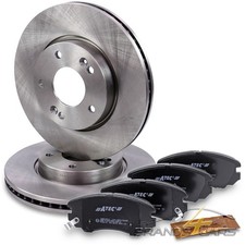 ATEC BREMSSCHEIBEN BELÜ 280+BREMSBELÄGE VORN FÜR HYUNDAI COUPE SONATA 4 5 TUCSON