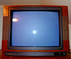Mitsubishi CRT 20 TV CS 2011RA Vintage Retro Good Condition