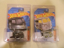 2023 Hot Wheels Zamac Surf's Up Mooneyes Kool Kombi  Matte Dark Gray Kool Kombi