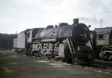 RR Print-NICKEL PLATE ROAD NKP 959 at Brewster Oh  5/26/1957