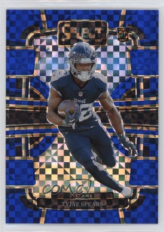 2023 Panini Select Concourse Blue Prizm 105/199 Tyjae Spears #97 1t5