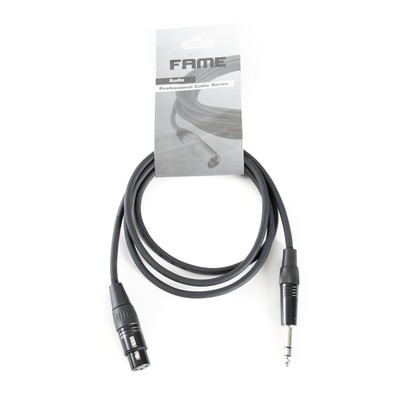 MUSIC STORE Platinum, 1.5m XLRf/Kli sym, Mikrokabel, Audiokabel