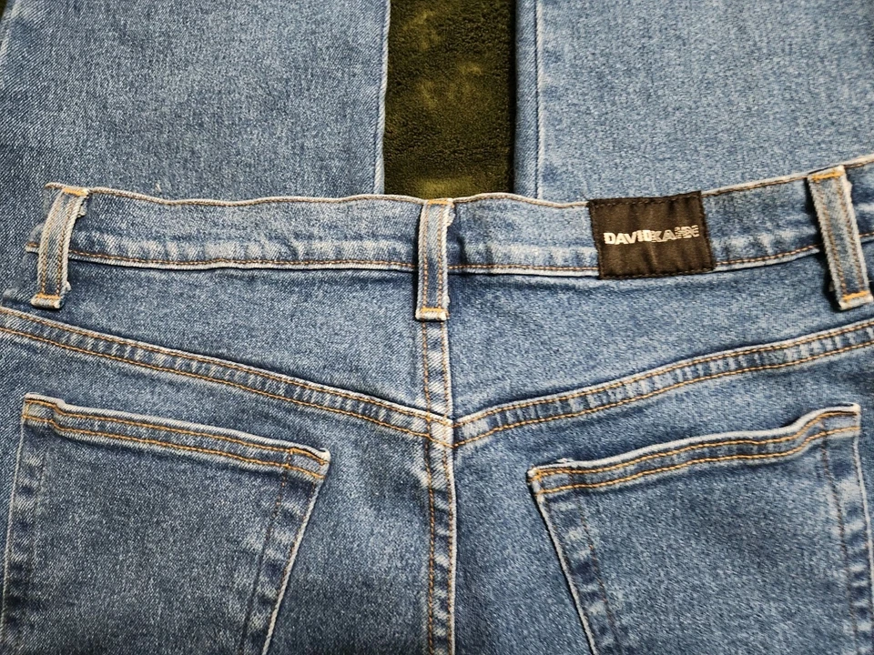 Jeans David Kahn Vintage Tobillo Cónico Talla 14 Hechos en EE. UU. Foto 4 de 4