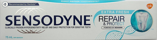 Sensodyne mit Novamin, extra frisch, reparieren & schützen, 75 ml/2,5 oz - Bild 2 von 3