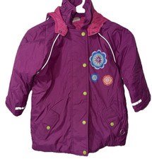 Hanna Andersson Magenta Pink Girls Winter Coat Size 110 or 5