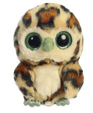 5 Inch YooHoo  Friends Yellow Howee Owl Plush Stuffed Animal by Aurora