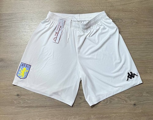 NWT Aston Villa 2020/21 Home/Away Kappa Football Soccer Shorts size M