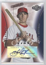 2006 Topps Co-Signers Solo Sigs Jeff Mathis #SS-JM Auto 0i0