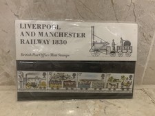 British Post Office Mint Stamps Liverpool & Manchester Railway 1830