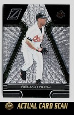 2005 Donruss Zenith Melvin Mora #29 Artist's Proofs Silver Baltimore Orioles