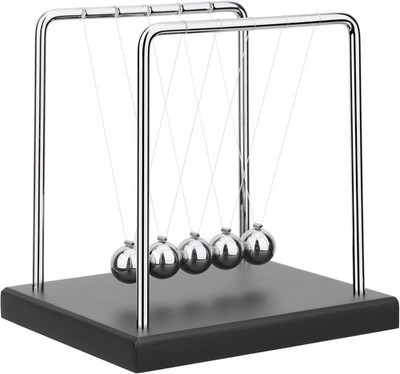 Newtons Cradle Balance Balls Wissenschaft Physik Gadget Desktop Dekoration Ki...