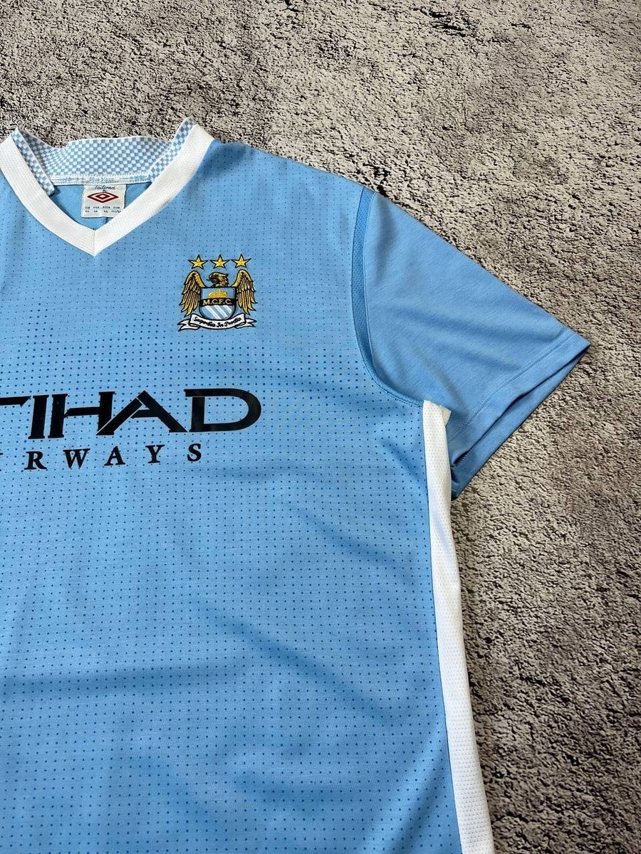 Manchester City Umbro “Blue Moon” Home Jersey Size 44 (L) | eBay