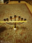Solid Brass Judaica Menorah 7-Cup Candelabra Candle Holder for Judaism — photo 4
