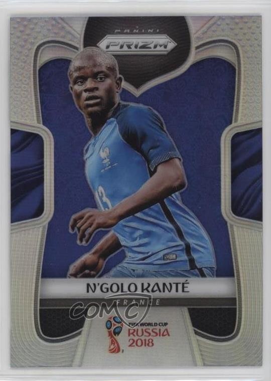 2018 Panini Prizm World Cup Silver Prizm N'Golo Kante #82 07jf