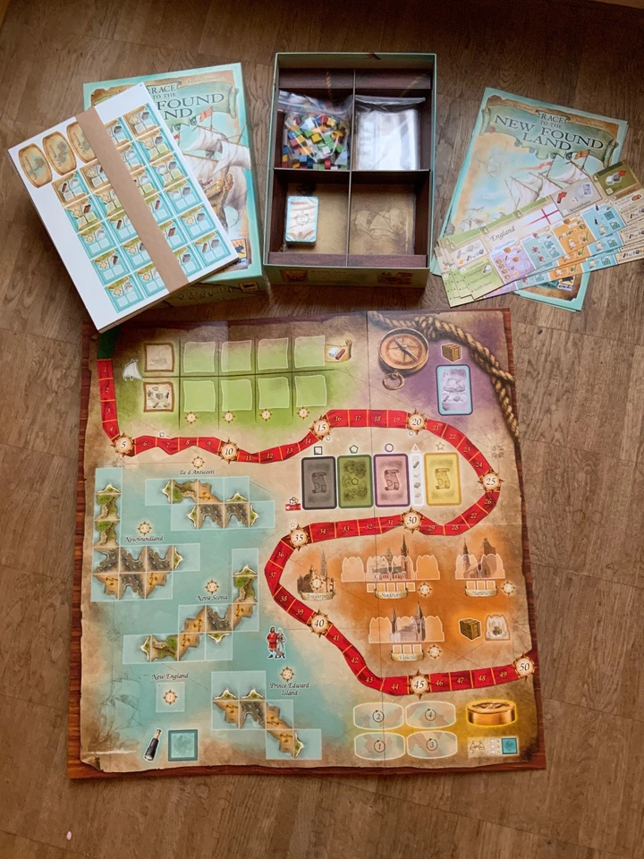 Hans im Glück Bundle: VALLETTA & RACE TO NEW FOUND LAND – RAR - Bild 4 von 4