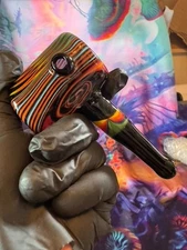 Hammer Dry  Tobacco Pipe Glass Pipes Phoenix Star  Glass WIG WAG RASTA