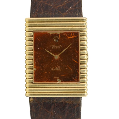 Vintage Rolex Cellini Orange Dial 